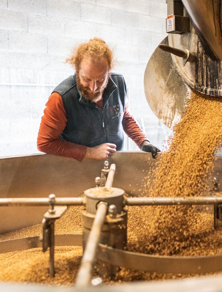 Roasting malts and cereals